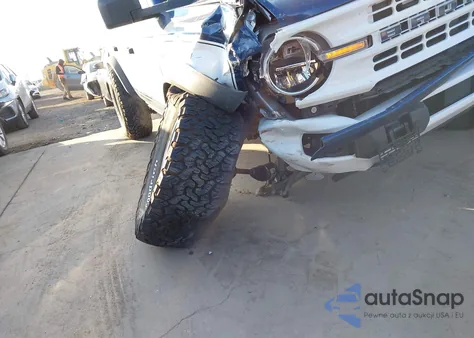 2024 Ford Bronco Black Diamond z USA, uszkodzony, nr VIN 1FMEE1BP4RLA75606